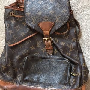 Vintage Louis Vuitton backback